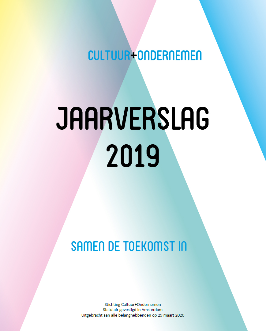 Omslag jaarverslag 2019